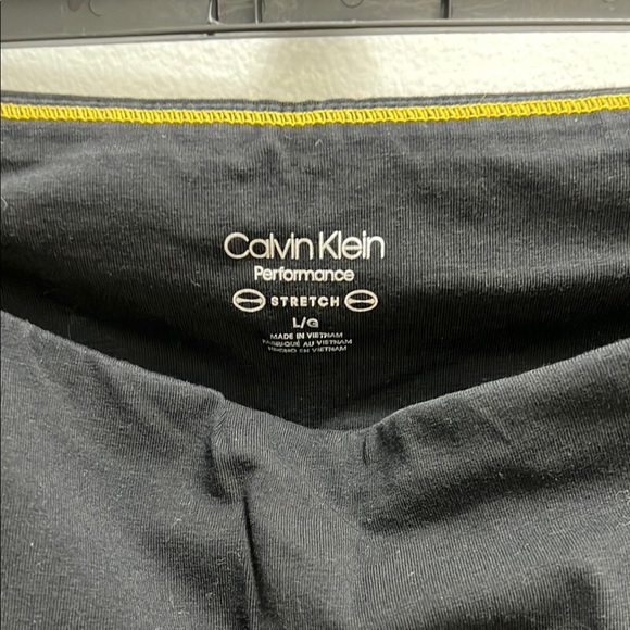 Calvin Klein Black Logo Trim Leggings - Picture 2 of 7